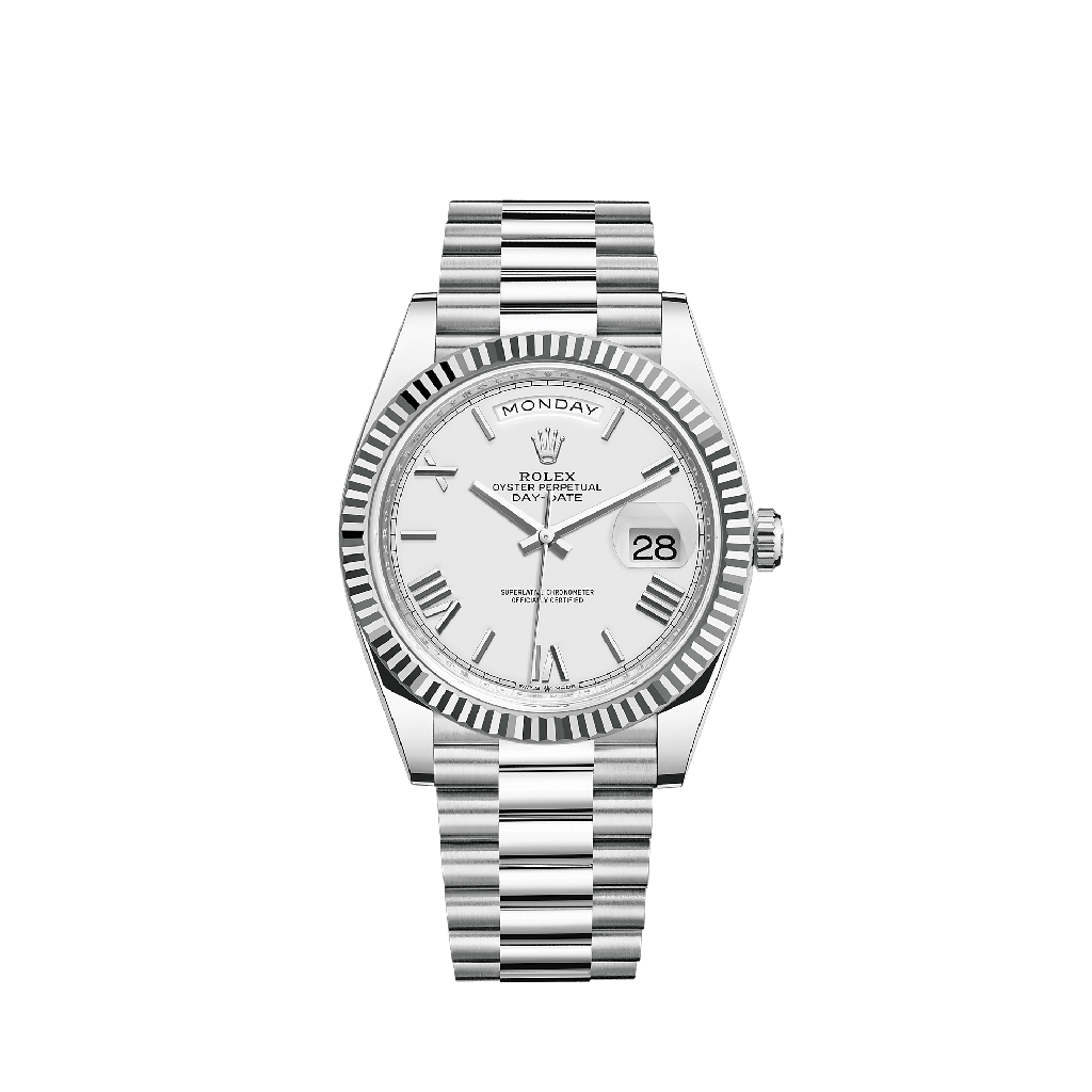 Rolex Day-Date - White Dial