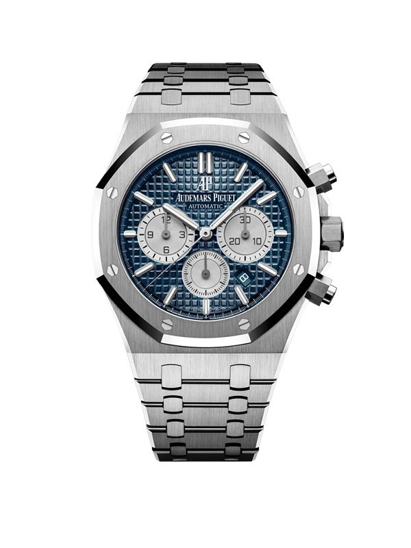 Audemars Piguet Royal Oak Chrono - Blue/White Dial