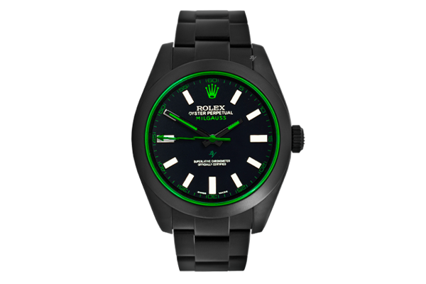 Rolex Milgauss - Bamford Black/Green