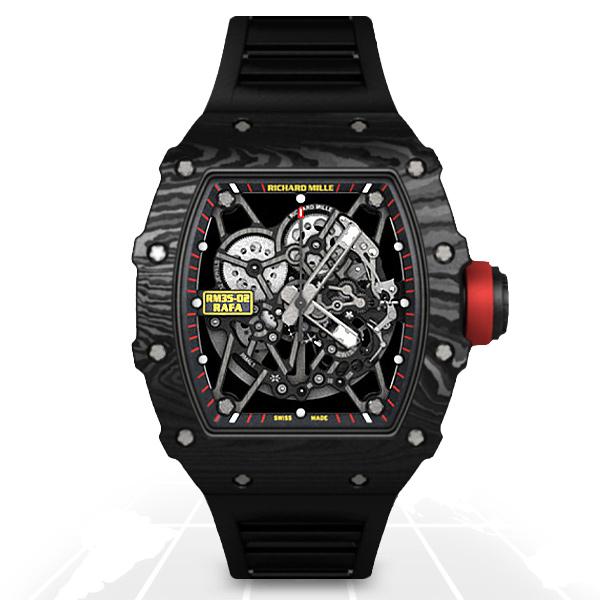 Richard Mille 35-02 - Carbone Black "Rafael Nadal"