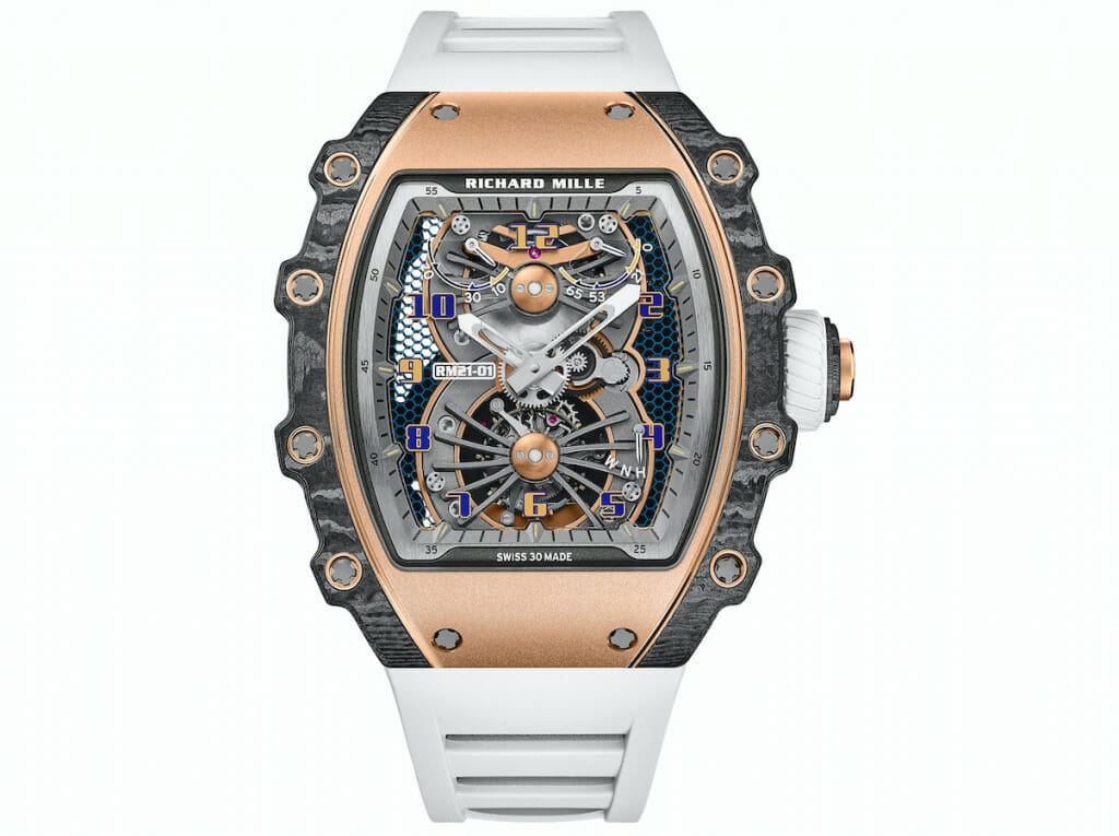 Richard Mille 21-01 - White/RoseGold