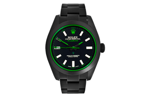 Rolex Milgauss - Bamford Black/Green