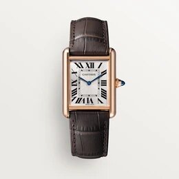 Cartier Tank - Brown Leather RoseGold